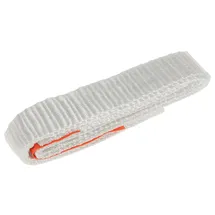 kerbl works 50 Stück/Karton, Einweg-Hebeband, DIN 60005, Einweg-Bandschlinge, weiß, Länge 0,60cm, Breite 30mm, Umfang 1,20m, Polyester, WLL 750kg