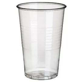 Papstar Einweg-Trinkbecher 0,3 l 100 St. Transparent