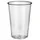 Papstar Einweg-Trinkbecher 0,3 l 100 St. Transparent