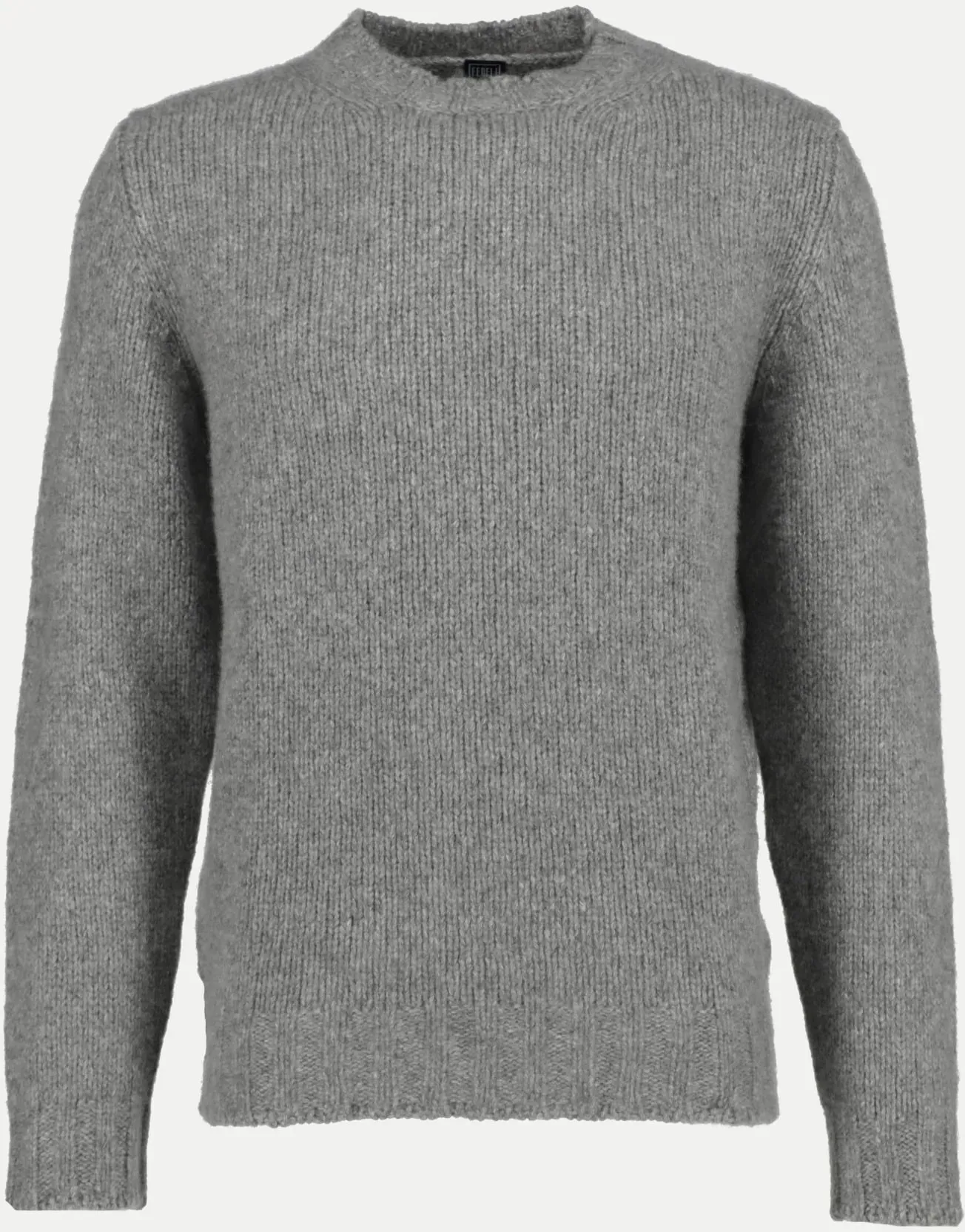 Pullover aus Kaschmir und Seide Grau 56