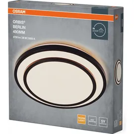 Osram LED Deckenleuchte Orbis Berlin 490 mm 36W 830 schwarz