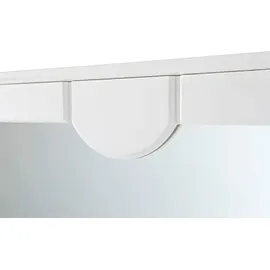 Home Affaire Spiegel HOME AFFAIRE "Klera", weiß, B:81cm H:81cm T:5cm, Glas, Spiegel, Breite 81 cm, aus massiver Kiefer, FSC-zertifiziert