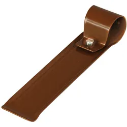 Schneestopper für Rohre bis  Ø34mm, Schraub-Montage, rotbraun, 85 mm L