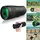 Aurosports 10-30x40 Zoom Monokular Teleskop Erwachsene, Bak4 Prisma Dual Fokus Kompakt