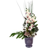 Kunstpflanze Orchidee Orchidee, I.GE.A., Höhe 50 cm rot