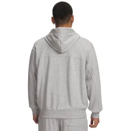 Under Armour Rival Lightweight Kapuzenjacke Herren Grau/Schwarz 3XL