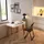 SKRAUT HOME Ausziehtisch 262 x 73 cm Eiche/Weiß