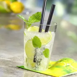 Papstar 450 Gläser für Caipirinha PP 0,3 l Ø 8 cm 11 cm transluzent unzerbrechlich