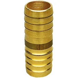 Schlauchverbindung grade, Messing, 1''