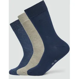 s.Oliver Socken-Sets 3er Pack Blau 43-46