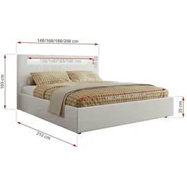 MKS Gold 5 Classic 200 x 200 cm Weiß