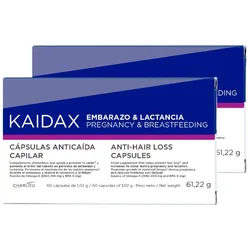 TOPICREM KAIDAX capsules pregnancy & breastfeeding pack 2 x 60 capsules
