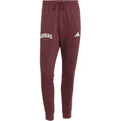 adidas 3-Streifen Jogginghose Herren JM2486 - aurora ruby XL