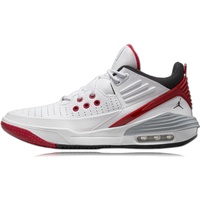 Jordan Nike MAX Aura 5 WHITE/BLACK-VARSITY RED-WOLF GREY, 45