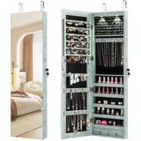 Goplus Schmuckschrank mit LED
