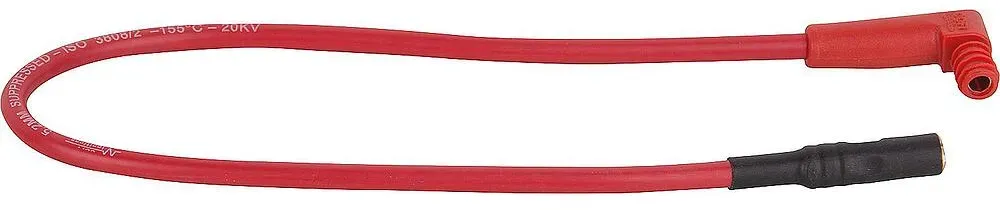 Zündkabel 4 x 6,3 x 340 mm mit Carboniumfaser (geschirmt)