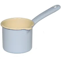 RIESS Pastell Schnabeltopf mit Stiel 9 cm blau