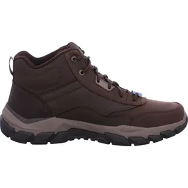 SKECHERS Santoro Hopkins Wanderstiefel, Cocoa Leather/Synthetic/Mesh, 43