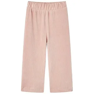 vidaXL Kinder-Latzkleid Cord Hellrosa 116