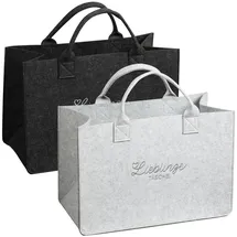 KESPER Lieblingstasche grau 50 x 25 x 34 cm