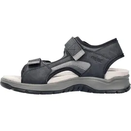 Rieker Outdoor-Sandalen Herren Schwarz 43