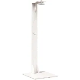 vidaXL Gartendusche Weiß 214,5 cm