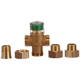 Honeywell Wassermischer TM200 thermostatisch, Messing A,