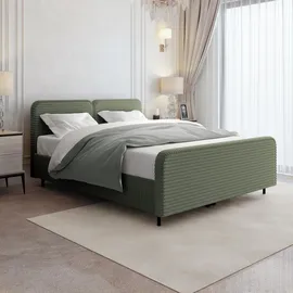 beautysofa LEA 160 x 200 cm Grün