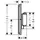 Hansgrohe ShowerSelect Comfort E Duschthermostat Unterputz für 2 Verbraucher Brushed Black Chrome 15572340