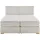 Home Affaire Boxspringbett HOME AFFAIRE "Wehma", beige (natur), B:190cm L:233cm, Struktur fein (100% Polyester), Komplettbetten, Boxspringbett, inkl. Topper in 3 verschiedenen Matratzen, auch in Samtstoff