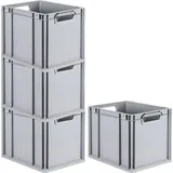 Proregal Eurobox NextGen Economy 32 x 30 x 40 cm 4-tlg. grau