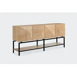 KAWOLA Anjo 180 x 85 x 44 cm Braun