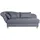 Max Winzer Recamiere Flachgewebe 3-Sitzer Blau