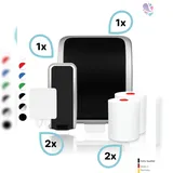 Blanc HYGIENIC KOMPLETT-SET Waschraum MANUELL: Handtuchrollenspender AUTOCUT + 2 TAD Handtuchrollen + Schaumseifenspender MANUELL+ 2 Kartuschen
