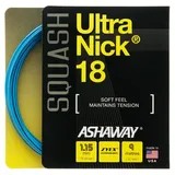 Blaues Ashaway-Ultra-Nick-18-Squash-Saiten-Set (1,02 mm)