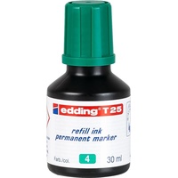 Edding T25 Permanentmarker Tintenflasche grün, 30ml (4-T25004)