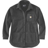 CARHARTT Fleece Blend Overshirt, Farbe:Black Heather, Größe:M