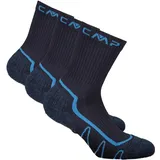 CMP Kids Trekking Sock Poly Mid antracite-deep lake (73UL) 31/33