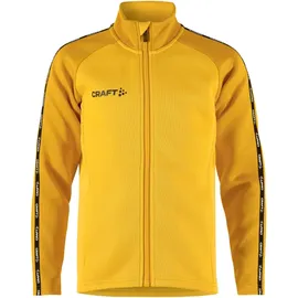 Craft Squad 2.0 Trainingsjacke Kinder 552511 sweden yellow/golden 110/116