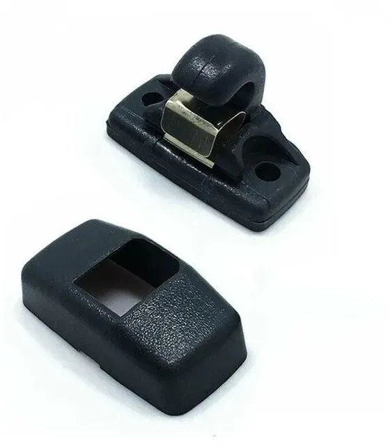Sonnenblendenhalter für Volkswagen, Skoda, Seat in Schwarz
