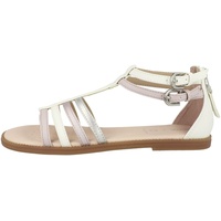 GEOX J Karly Girl Sandal,White Lt Rose,28 EU
