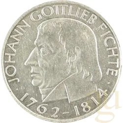 5 DM Silbermünze Fichte BRD