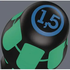 WERA 352 Sechskant-Kugelkopf-Schraubendreher 1.5 x 60 mm