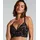 Hunkemöller Bügelloser BH "Gepolsterter bügelloser BH Andrea", Damen, Gr. 75C, Cup C, schwarz, 75% Polyamid, 18% Polyester, 7% Elasthan, BHs