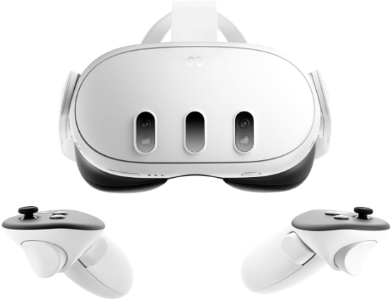 Oculus Quest 3 VR-Brille 128GB weiß (Neu differenzbesteuert)