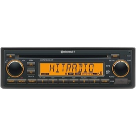 Continental CD7416UB-OR - CD/MP3-Autoradio mit Bluetooth/USB/AUX-IN