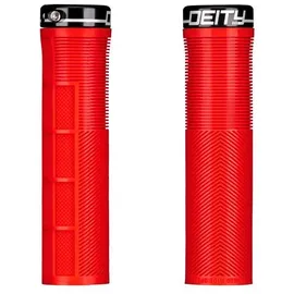 Deity Knuckleduster Fahrradgriffe rot