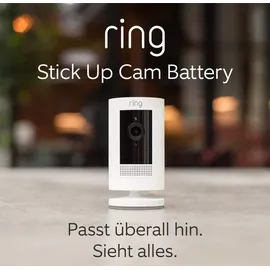 Ring Stick Up Cam Battery Gen3 weiß