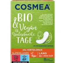 COSMEA Slipeinlagen Bio Lang ohne Duft 38 St.