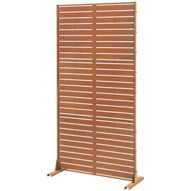 casa.pro Trennwand Nodepp Cortenstahl 180x90 cm